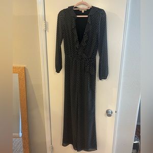 Michael Kors sheer long jumpsuit.